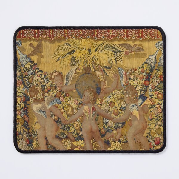 Item preview, Dancing Cherubs Tapestry designed and sold by MyInspiredPrint.