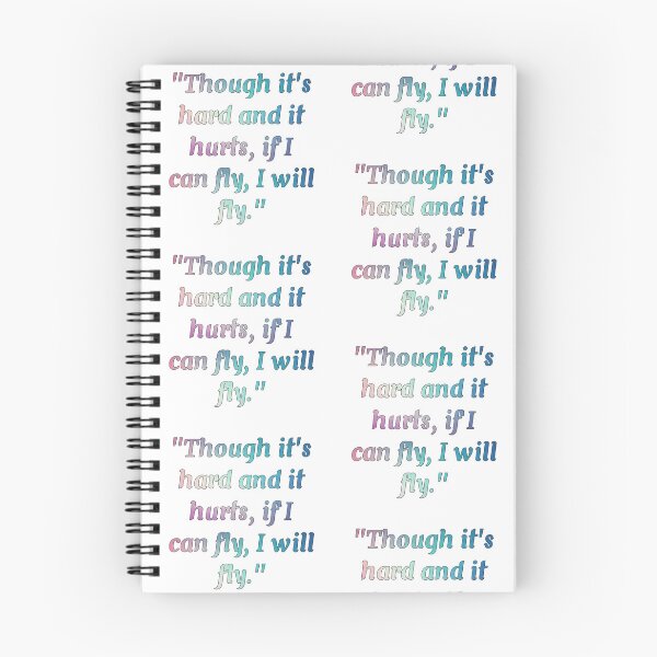 Item preview, BTS - I will fly designed and sold by KpopVip.