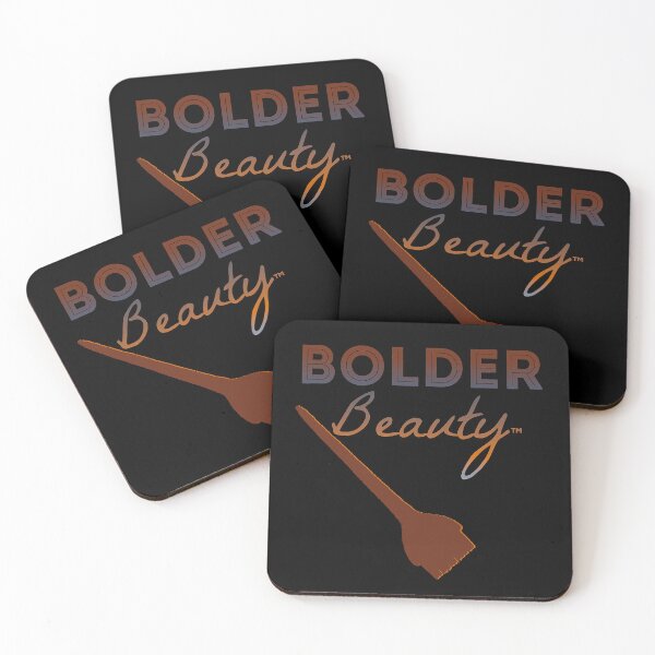 Item preview, Bolder Beauty TM- Brown Denim Brush On Black designed and sold by BOLDERSALONS.