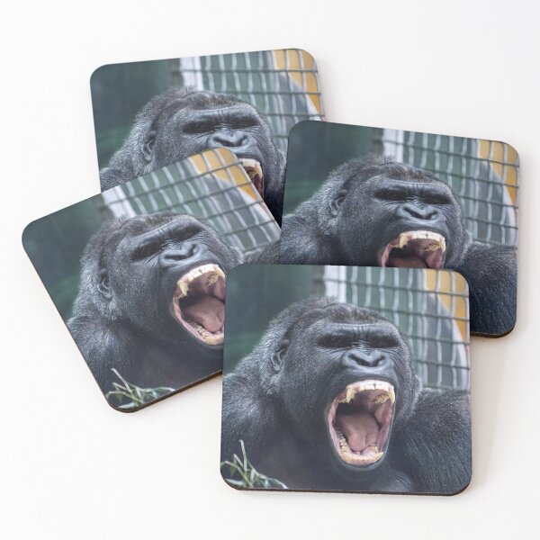 Item preview, Gorilla shouting it out designed and sold by noblephoto.
