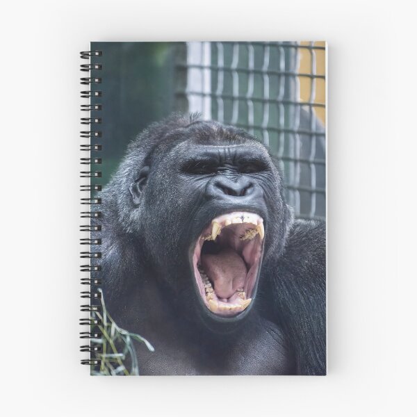 Item preview, Gorilla shouting it out designed and sold by noblephoto.