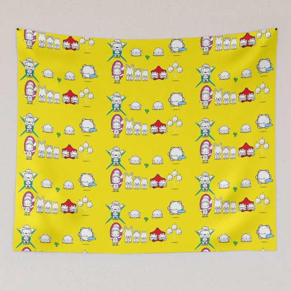 Item preview, Catacto and Catacta Yellow background designed and sold by Markine.