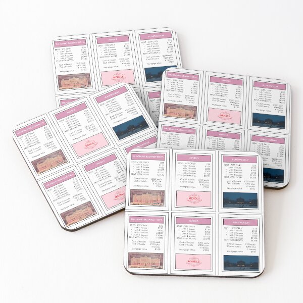 Item preview, Grand Budapest Hotel Property Cards designed and sold by megami-dreams.