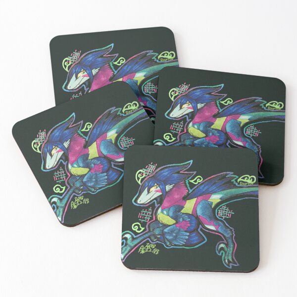 Item preview, Raptin Battle Form Sticker designed and sold by Spiritshaydra.