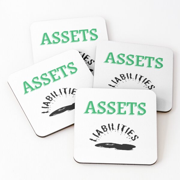 Item preview, Assets over Liabilities-White Background  designed and sold by Trendi61.