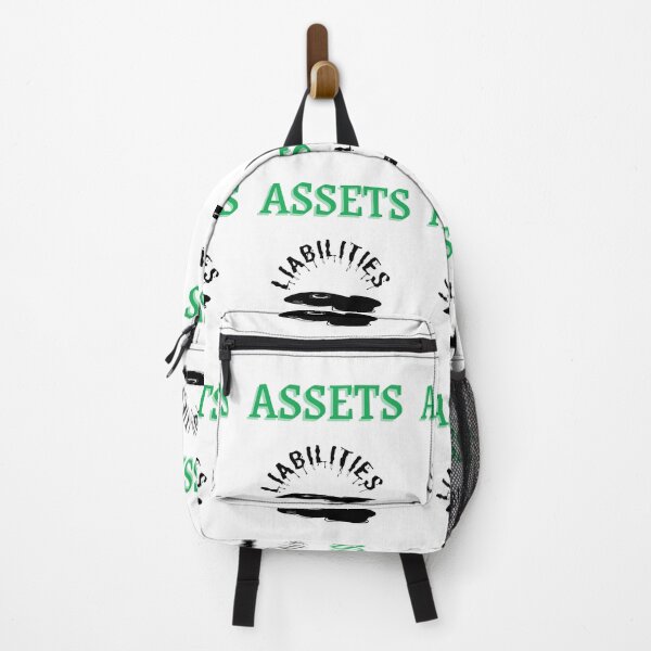 Item preview, Assets over Liabilities-White Background  designed and sold by Trendi61.