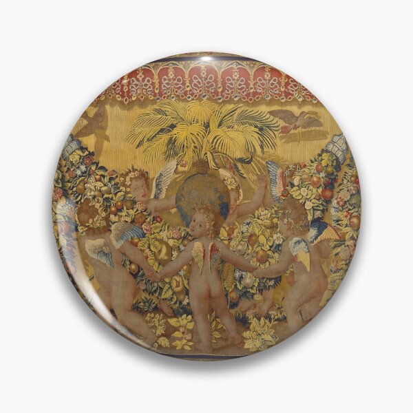 Item preview, Dancing Cherubs Tapestry designed and sold by MyInspiredPrint.