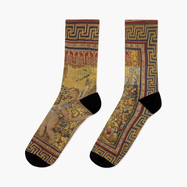 Item preview, Dancing Cherubs Tapestry designed and sold by MyInspiredPrint.