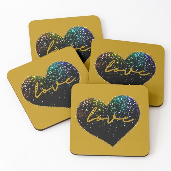 Item preview, Glitter Heart With Love designed and sold by BronikowskiART.