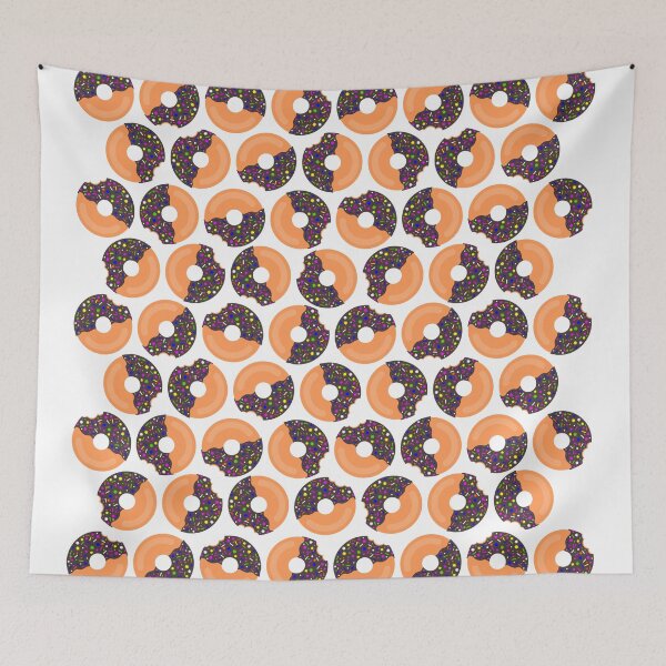Item preview, Dougnut seamless pattern designed and sold by i-cottagedesign.