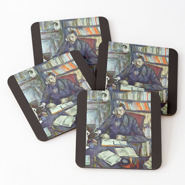 Item preview, 'Portrait of Gustav Geffroy' by Cezanne (Reprint) designed and sold by Classic Visions Gallery.