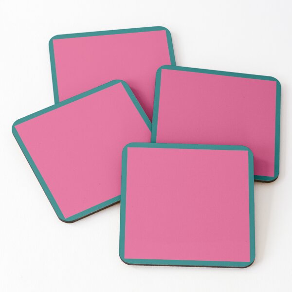 Item preview, Verdigris green and Pink colored planet alignment pattern designed and sold by Stephanie J Lewis.