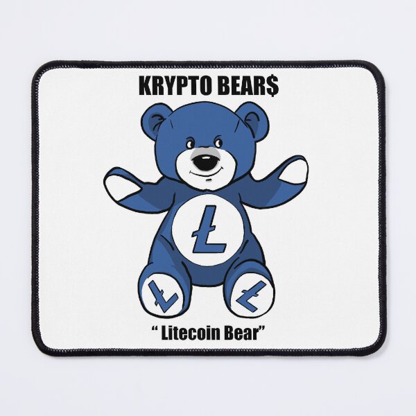 Item preview, KRYPTO BEAR$ “Litecoin Bear” designed and sold by ToxicHoney.