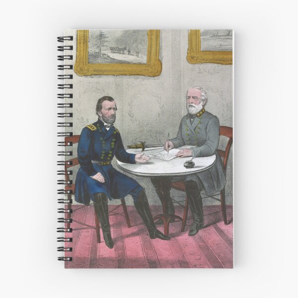 Item preview, General Lee Surrendering To Grant At Appomattox designed and sold by warishellstore.