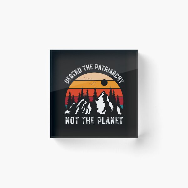 Item preview, Destroy The Patriarchy Not The planet - Feminist women and girls designed and sold by PrintaMaria.