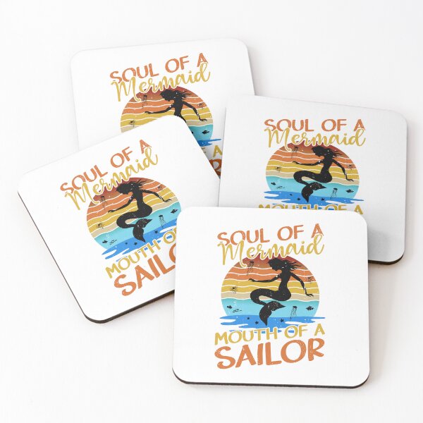Item preview, Soul of A Mermaid, Mouth of A Sailor-gift for women designed and sold by BRtisticDesigns.