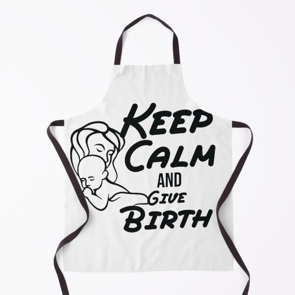 Item preview, Keep Calm And Give Birth, funny birth quote gift for new mom designed and sold by MDji-shop.