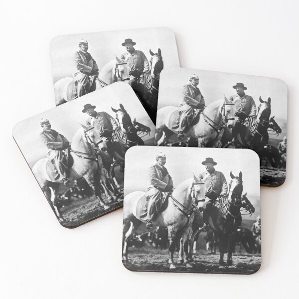 Item preview, Teddy Roosevelt and Kaiser Wilhelm II On Horseback - 1910 designed and sold by warishellstore.