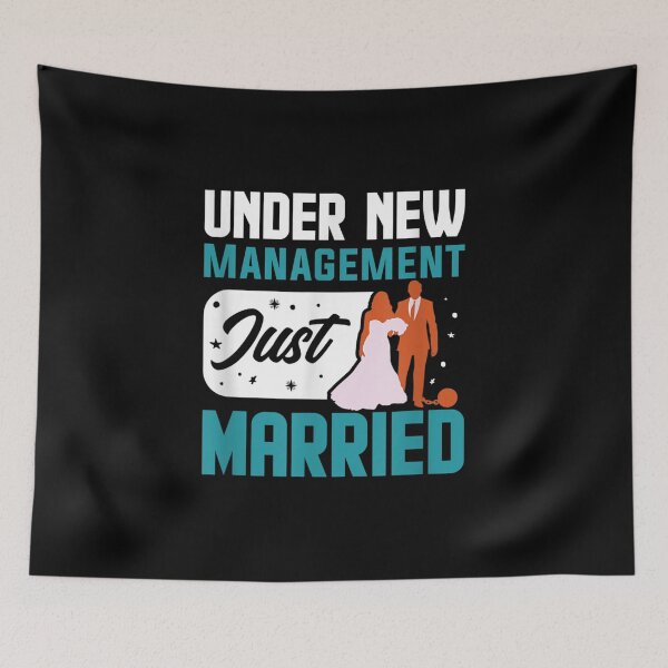 Item preview, Under New Management Just Married Bachelor Party  designed and sold by laurenm233.