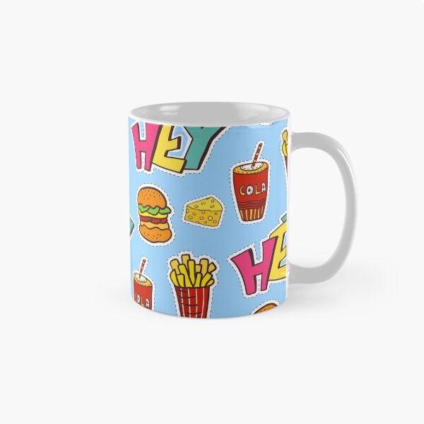 Item preview, Pop Art Food Pattern designed and sold by NeoVice.