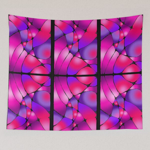 Item preview, Pink And Purple Neurographic Art Repeating Pattern designed and sold by Designs By YL.