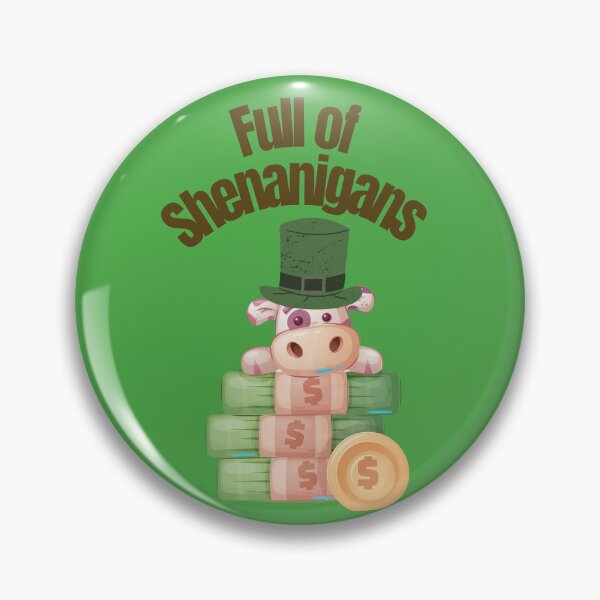 Item preview, Full of Shenanigans - Irish Cow designed and sold by Mechanical-Artt.