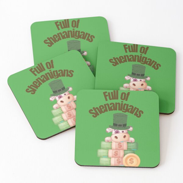 Item preview, Full of Shenanigans - Irish Cow designed and sold by Mechanical-Artt.
