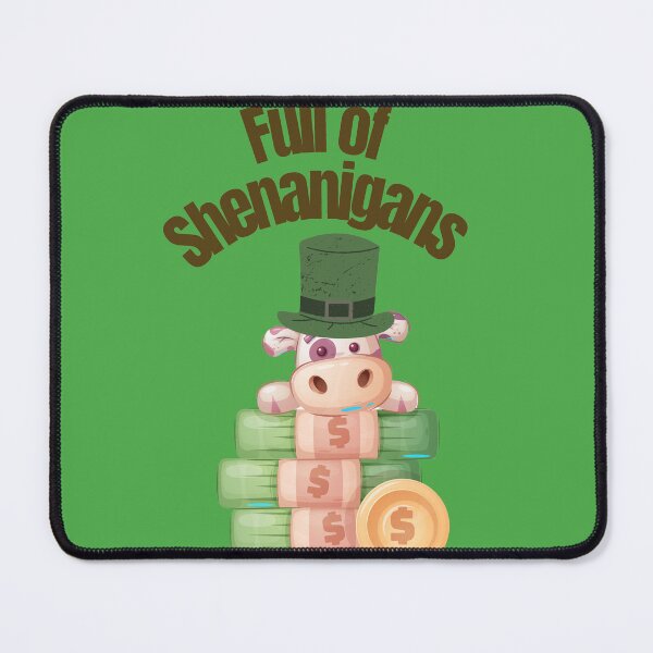 Item preview, Full of Shenanigans - Irish Cow designed and sold by Mechanical-Artt.