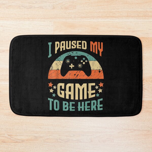 Item preview, Funny Video Gamer Humor Joke I Paused My Game To Be Here  designed and sold by laurenm233.