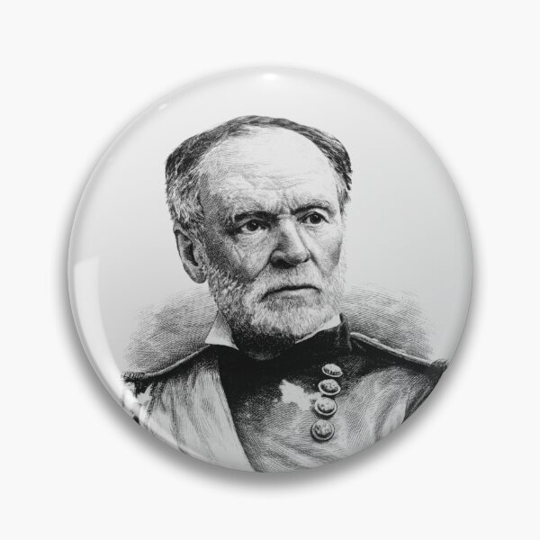 Item preview, General William Tecumseh Sherman Engraved Portrait designed and sold by warishellstore.