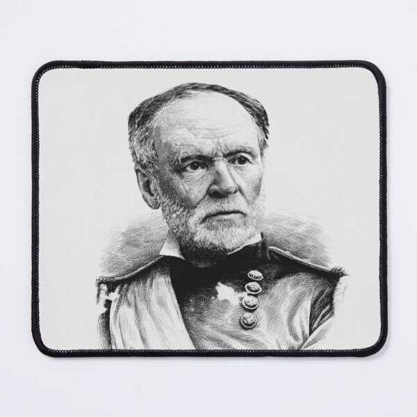 Item preview, General William Tecumseh Sherman Engraved Portrait designed and sold by warishellstore.