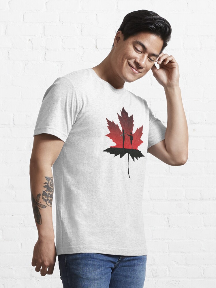 Alternate view of The Original Goblin Maple Leaf Essential T-Shirt