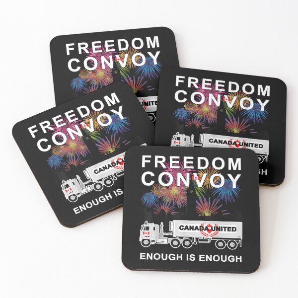 Item preview, Canada Freedom Trucker Convoy 2022 United Canadian Protest  designed and sold by laurenm233.