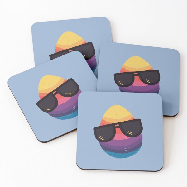 Item preview, Easter egg with sunglasses designed and sold by benjielwarro.