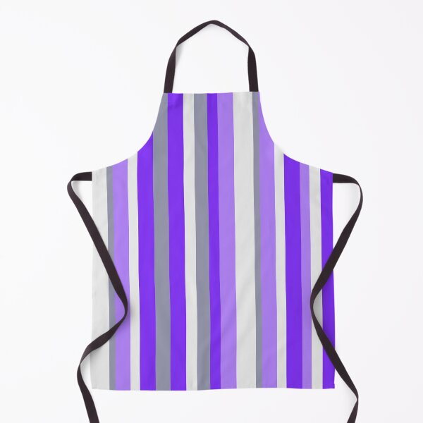Item preview, Vertical stripes in dark purple, light purple, gray, and white, doodles, decor, accent pieces, pop of color, wow factor designed and sold by Becky Hunter.