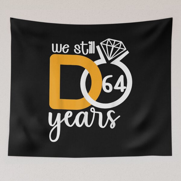 Item preview, We Still Do 64 Years Couple Marriage Wedding Anniversary  designed and sold by laurenm233.