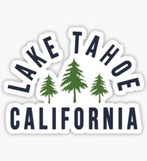 Lake Tahoe California Sticker