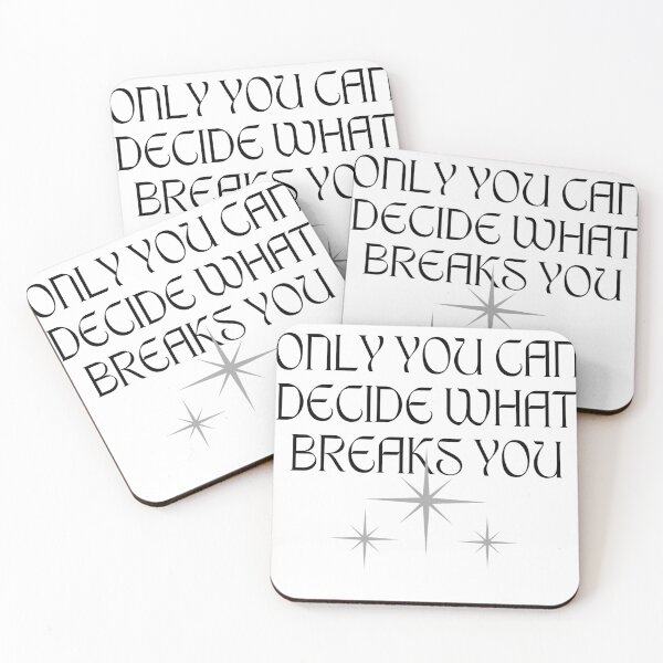 Item preview, Only You Can Decide What Breaks You designed and sold by Mayestr.