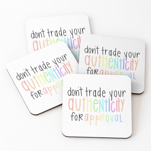 Item preview, Authenticity Over Approval designed and sold by Ashleigh Does Art Stuff.