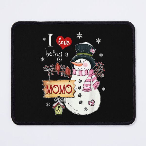 Item preview, I Love Being A Momo Snowman Christmas Funny Xmas designed and sold by laurenm233.