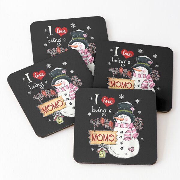 Item preview, I Love Being A Momo Snowman Christmas Funny Xmas  designed and sold by laurenm233.
