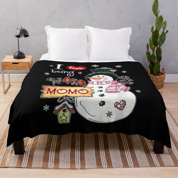 Item preview, I Love Being A Momo Snowman Christmas Funny Xmas designed and sold by laurenm233.