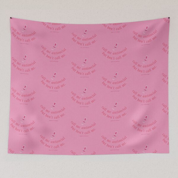 Item preview, call me antisocial but don’t call me. designed and sold by gail-snail.
