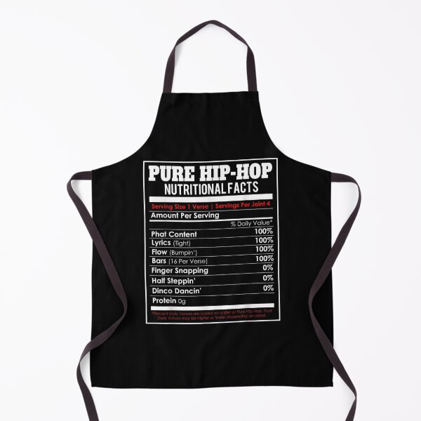 Item preview, Pure Hip Hop Nutritional Facts Funny Hip Hop Music designed and sold by laurenm233.