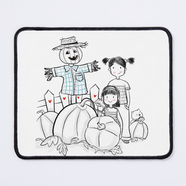 Item preview, scarecrow and pumpkins designed and sold by chrisbats.