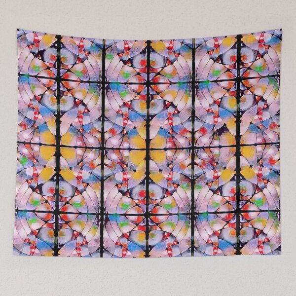 Item preview, Lilac Purple Neurographic Art Repeating Pattern designed and sold by Designs By YL.