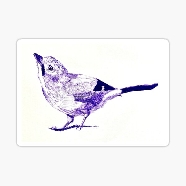 Item preview, Jay bird designed and sold by ElizaC.
