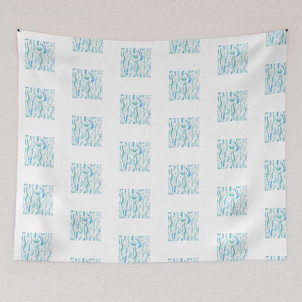 Item preview, Sea Urchin Pattern  Sea Otter Pattern Beach Shell Pattern designed and sold by GaliaTati.