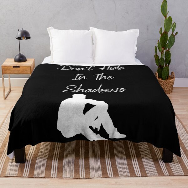 Item preview, Dont Hide In The Shadows white version designed and sold by Cora Gregory.