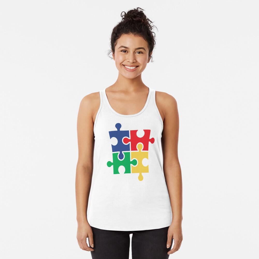 Autism Awareness Puzzle Piece Poster for Sale by EvolvClothing